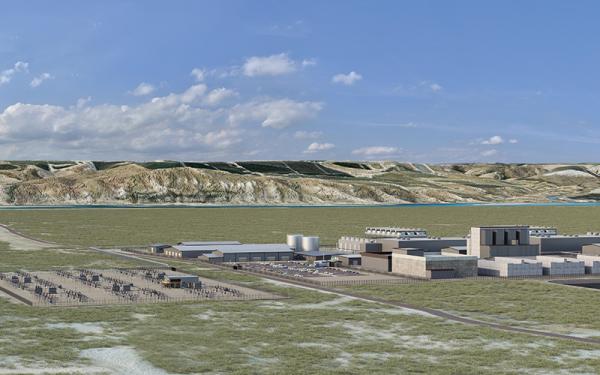 Industrial facility in a rural landscap.Image credit | X-Energy