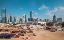 Construction in Abu Dhabi, UAE.credit_shutterstock_2577763291