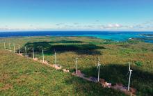 Plaine des Roches Wind Farm, Mauritius. credit_qair