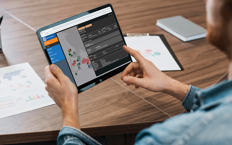 space man working digital devices_Supplied