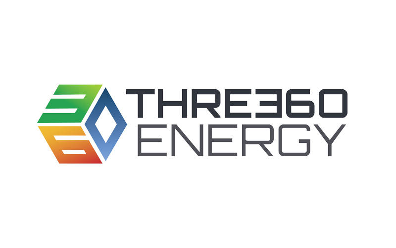 three 60 energy logo