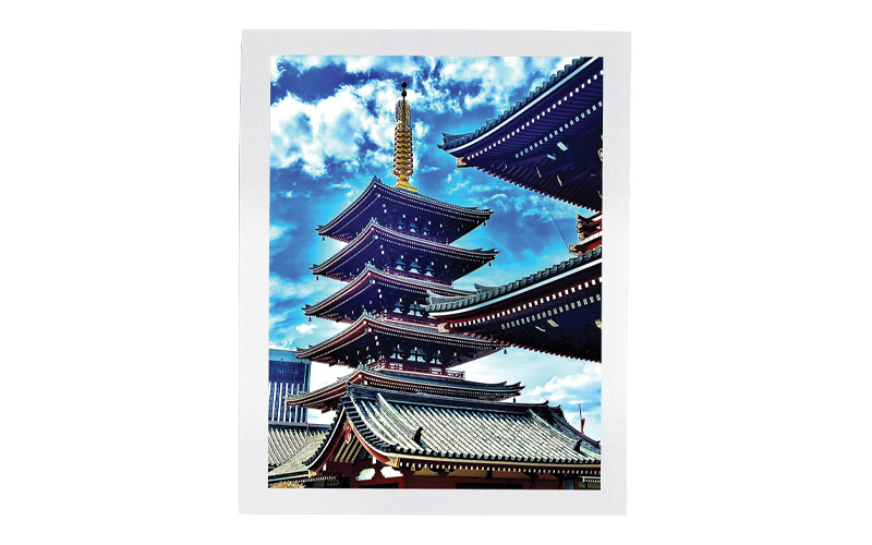 Historic Buddhist temple tower in Tokyo. istock-171271670.