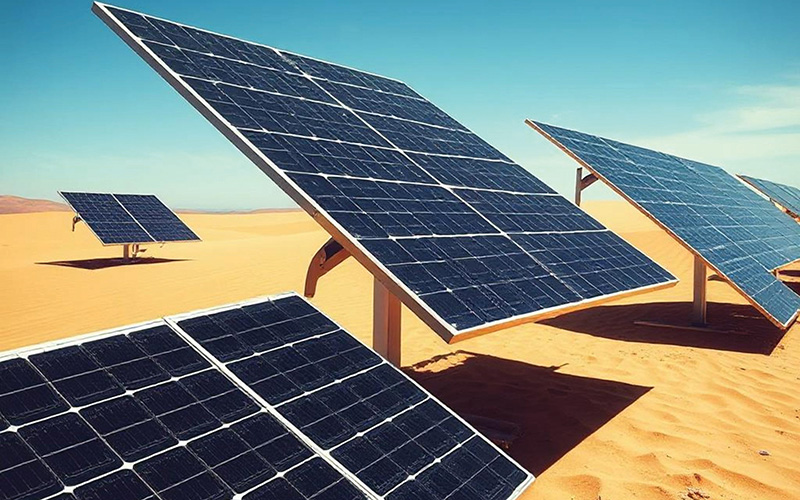 The UAE’s installed renewable energy capacity grew by 70% in 2023, and the country is on track to surpaass its target of tripling that capacity by 2030.credit_shutterstock-2633386859