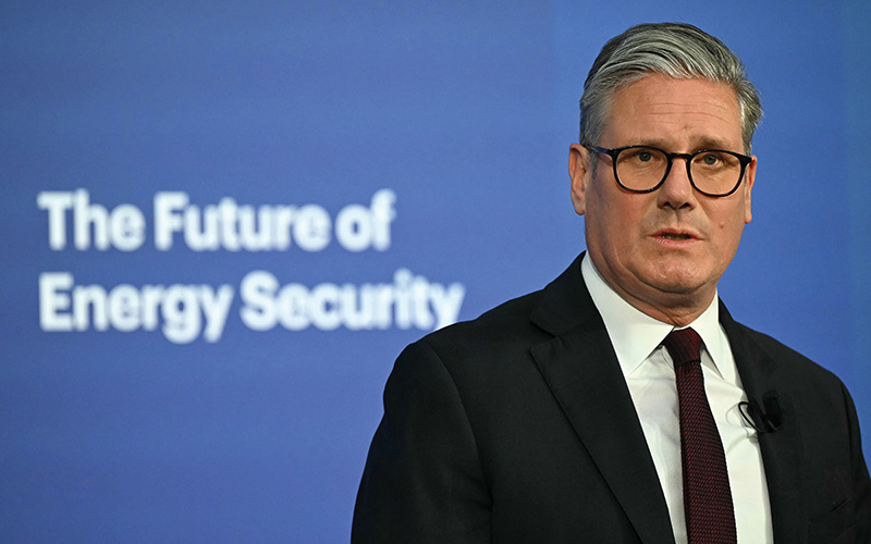 Prime Minister Keir Starmer at the International Energy Agency’s Summit on the Future of Energy Security in 2025.CREDIT_GettyImages-2211106632