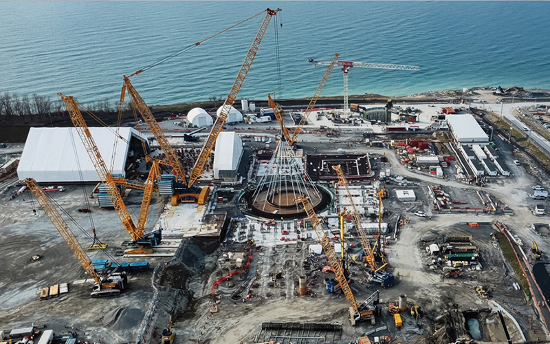 BWRX-300 construction at Darlington New Nuclear Project_CREDIT_Supplied